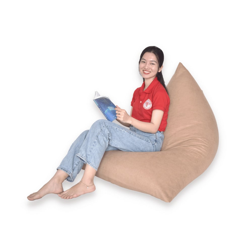 Ghế Lười Kim Tự Tháp Size Vừa - Pyramid Beanbag Medium Size | Mix Màu | Chất Liệu Sunbrella