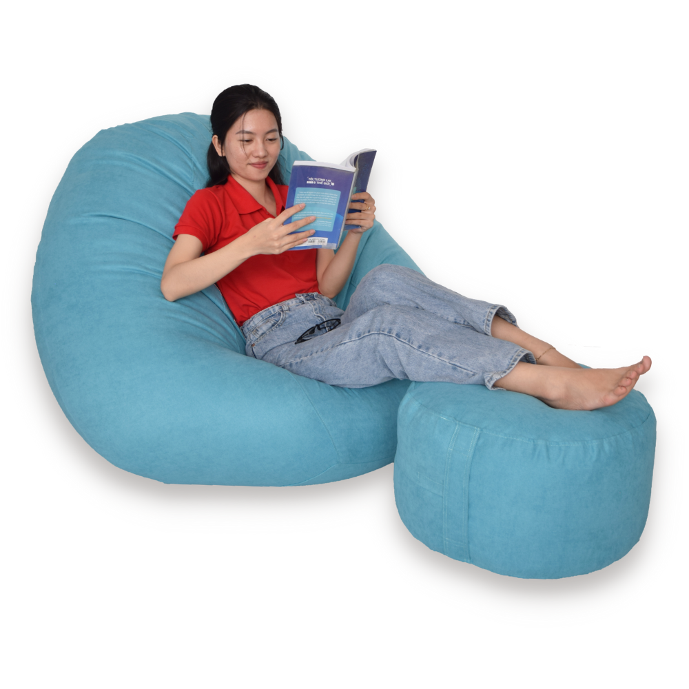 Ghế Lười Giọt Nước Mova Size Lớn - Mova Beanbag Large Size | Linen Bố