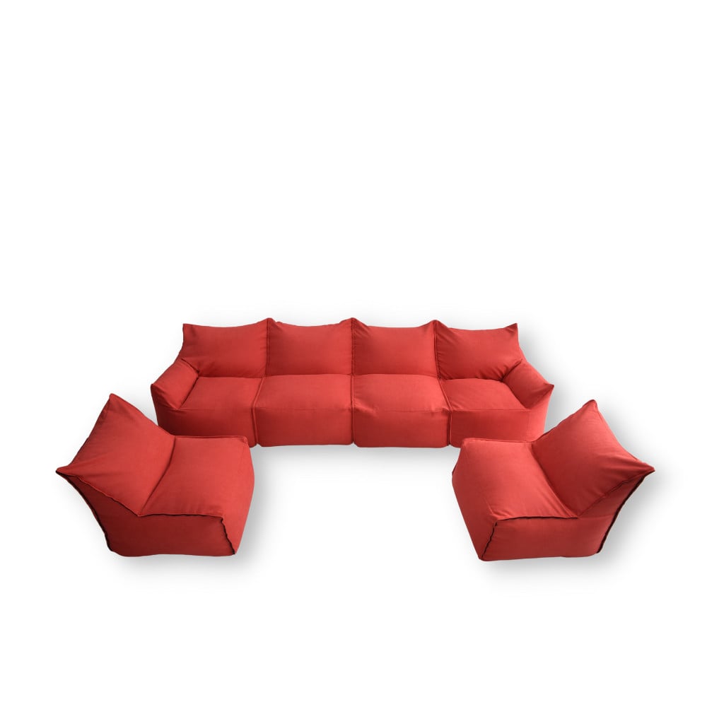 Sofa Lười Corolina 6 chỗ ngồi